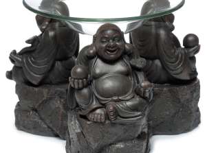 Peace of the East Holzeffekt Buddha Duftlampe
