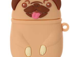 Mops of Pug Dog Case for Wireless Earphone Charging Case