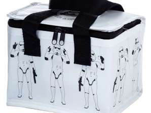 Oriģinālā Stormtrooper baltā RPET dzesētāja soma pusdienu kaste
