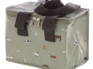 Willow Farm Farm Animals Woven Cooler Bag Lunch Box