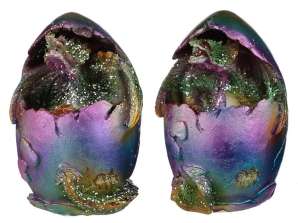 Rainbow Dragon Metallic Hatching Egg