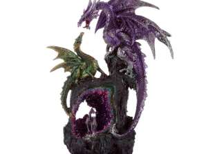Mørke legender Kraften til Crystal Amethyst Dragon