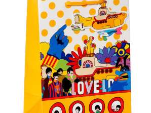 The Beatles Yellow Submarine LOVE Подарочная сумка M за штуку