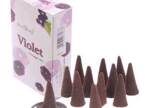 Stamford Incense Cone Violet 37167 per package