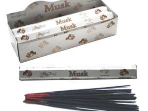 37142 Stamford Premium Magic Incense Musk per package