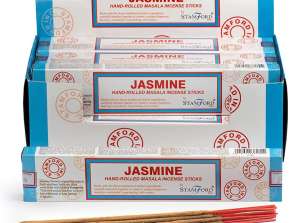 37280 Bâtonnets d’encens Jasmine Stamford Masala par paquet