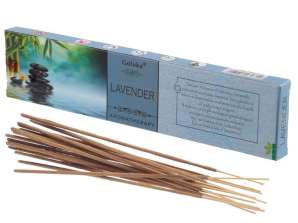 Goloka Aromaterapi Lavendel Rökelse Pinnar per förpackning