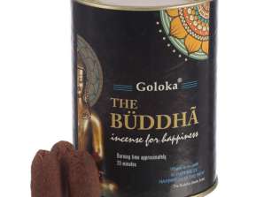 Goloka Backflow Reflux Buddha Incense Cone per pakke