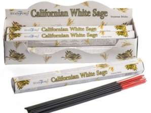 37315 Stamford Premium Hex Incense Sticks California White Sage por paquete