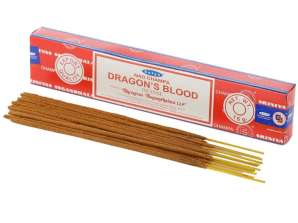 01407 Satya VFM Dragon's Blood Nag Champa røgelsespinde pr. pakke