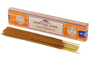 01413 Satya VFM Spiritual Aura Nag Champa Incense Sticks per package