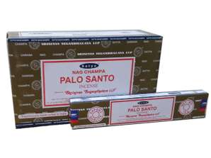 01455 Satya VFM Palo Santo Nag Champa incense sticks per package