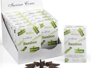 37196 Stamford incense cone bamboo per package