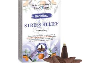 37466 Stamford Backflow Reflux Incense Cono Stress Relief per confezione
