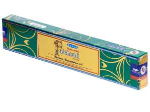 01445 Satya Natural Patchouli incense sticks per package