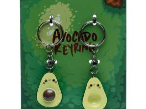 Брелок для ключей с авокадо Kawaii