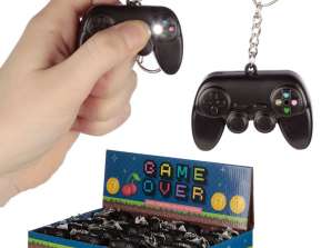 Game Over LED със звуков ключодържател на парче