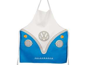 Volkswagen VW T1 Bulli Blue cotton apron per piece