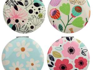 Pick of the Bunch Botanical & Butterfly Pocket Mirror per piece