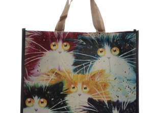 Чантата за пазаруване на котки на Ким Хаскин