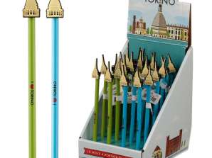 Torino Turin Bleistift mit Mole Topper  pro Stück
