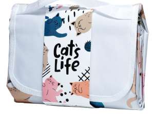 Cat's Life Cat Picnic Blanket