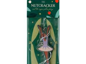 Natal Sugar Plum Fairy Nutcracker Car Air Freshener Gingerbread por peça