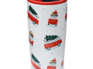 Christmas Volkswagen Bulli VW T1 Surf Thermo Mug for Food & Drink 500ml