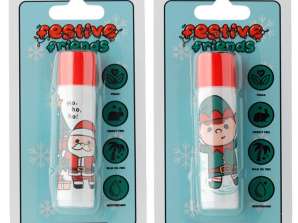 Weihnachten Festive Friends Elf & Weihnachtsmann Lippenpflegestift   pro Stück