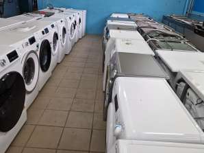 Máquinas de lavar roupa, máquinas de lavar e secar roupa, secadoras Haier Hisense Gorenje, etc.