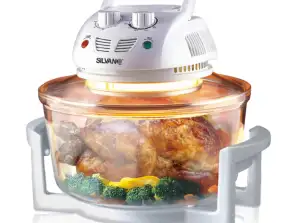 Multi-Function Halogen Oven / Healthy Air Fryer / 17L Capacity with 5L Extender Ring