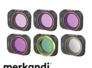 Set de 6 filtre UV CPL ND 4/8/16/32 Sunnylife pentru DJI Mini 3 Pro MM3