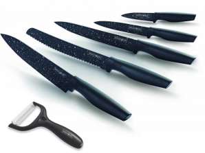 Royalty Line RL-MB5: Non-Stick coating Knife Set 5PCS