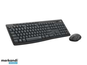 Logitech безжична мишка за клавиатура MK295 черна на дребно 920 009800
