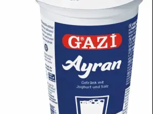 GAZi Jogurt 250 ml, Mini Salami w Kanapce 50g / Nabiał / Przekąska