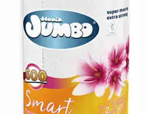 Toalha de papel Cozinha Elefante Jumbo SMART 500lis.1 rolo