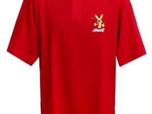 POLO CHEMISIERS MANCHES COURTES HOMME T-SHIRT ROUGE XL - 4XL