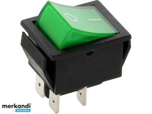 MK621 switch green 230V