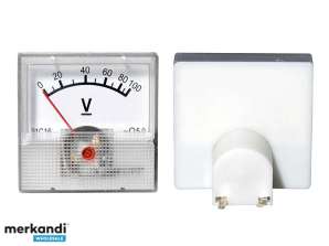 Analog meter voltmeter kw.100V