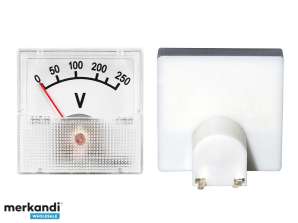 Analog meter: voltmeter kw.250V