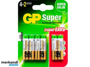 AAA 1.5 LR3 GP SUPER Alkaline Batterij