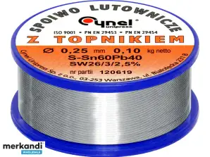 Tinn 0 25/100g/bindemiddel LC60 FSW26
