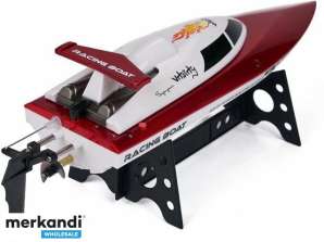 RC FT007 red remote-controlled boat