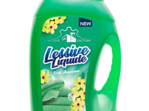 Liquid Laundry Detergent Hygiene Factory 5L - 144 Washes at 3.34€ - Pallet of 432 Cans | 3 Varieties