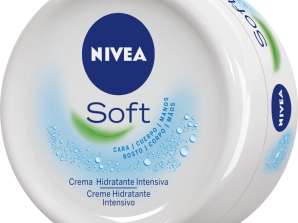 NIVEA Zachte intensieve vochtinbrengende crème voor lichaam, gezicht en handen pot 300 ml