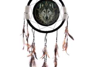 Lisa Parker Wolf's Head Dream Catcher 33cm