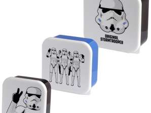 Den ursprungliga Stormtrooper lunchlådor lunchlådor set med 3 m / l / XL