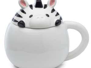 Чашка кришки для тварин Zebra Beeping від Adoramal