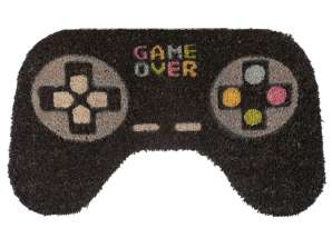 Game Over Controller Molded Coconut Fiber Door Mat