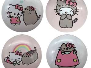 Hello Kitty &; Pusheen katten lommen speil per stykke